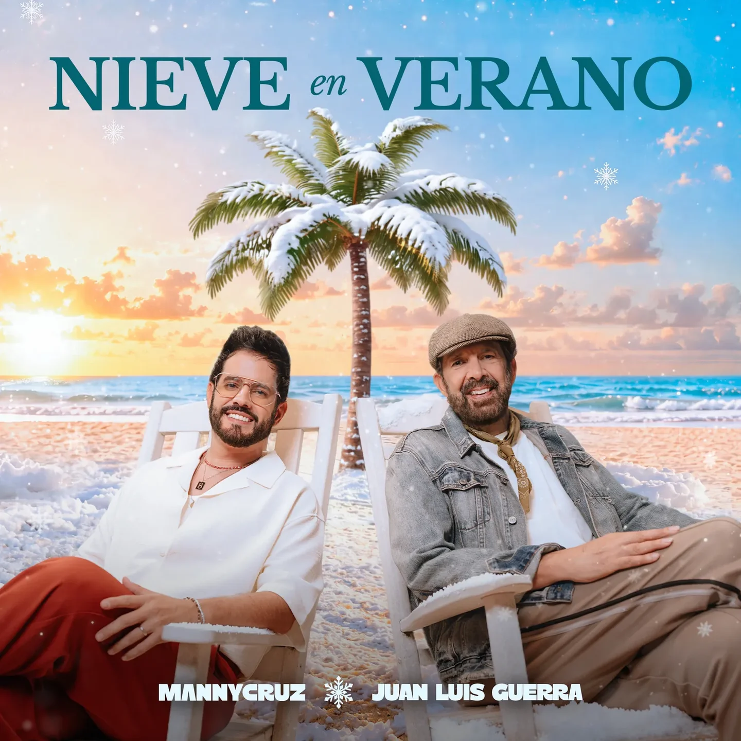 Manny Cruz and Juan Luis Guerra Present “Nieve en Verano” — cover art